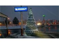 Tire Christmas Tree / Muffler Reindeer